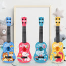 Children Ukulele Musical Toys 4 Strings Small Guitar Montessori Education Instruments Music Toy Musician Learning Gift