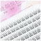 Clusters Eyelash 10 Rows Fish Tail Fluffy Natural C Curl Beauty Makeup Extension Tools Daily Wispy Single Cluster False lashes