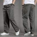 95%Cotton Men's Cargo Pants Summer Work Wear Spring New In Large Size Casual Climbing Joggers Sweatpants Hombre Autumn Trousers