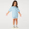 2024 Teenage Girls Summer Sport Outfits Solid Cotton Breathable Kids Clothes Children Korean Lounge Tracksuit Kids Sport Suit