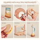 Children Montessori Instruments Toys Wooden Parent-child Interaction Puzzle Early Education Sound Cognition Music Festival Gifts