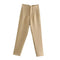 TRAF Ladies Pants Office Wear Black Pink White Pants for Women Fashion High waist Formal Pants Office outfits Pencil Trousers
