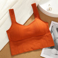 Anti-sweat Fitness Top Women Breathable Sports Bra Shockproof Crop Top Women Seamless Yoga Bra Push up Gym Workout Top топы