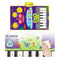 Baby Musical Piano Drum Play Mat 2 in 1 for Kids Toddlers Floor Keyboard Dance Mat with Sounds Baby Toy Music Blanket