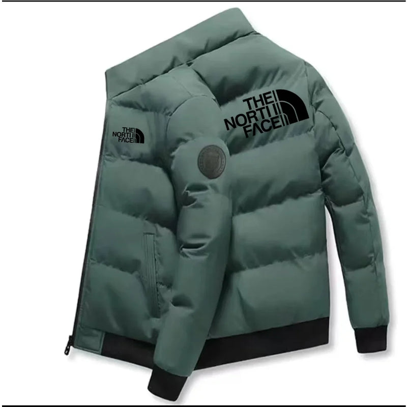 2025 Thick Men's New Warm Parker Jacket Winter Casual Men's Jacket Golf Brand Men's Windproof Cotton Down Jacket