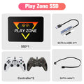 PlayZone 1TB Portable External Game SSD Handheld Game Console For Xbox/PS4/PS3/PS2/Switch Built-in 16000 Games For Win PC/Laptop