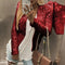 Fashionable round Neck Pure Color Sequin Jacket Short Casual Versatile Women's Spring New Arrival Outerwear Punk Style Coat