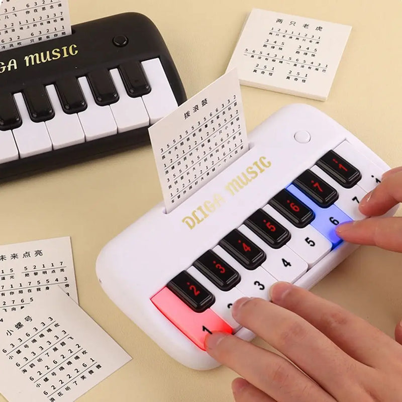 Mini Electric Keyboard Kids Puzzle Early Education Electronic Piano Toy Teaching Musical Instrument for Girl Boy
