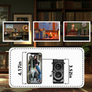 CHUZHAO Vintage Mini Digital Camera Autofocus 12MP, 1080P FHD Video Vlogging Portable Camera for Christmas Birthday Ideal Gift