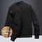 Men's Fashion Casual Warm Corduroy Outwear Men's Thick Cotton Jacket Coat Large Size New Autumn Winter Stand Collar Slim Jacket