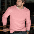 Autumn Winter Solid Sweater Men New Casual Slim Fit Mens Knitted Sweaters Comfort O-Neck Knitwear Pullover Men S-3XL Pull Homme