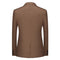 Asian Size Slim Men's Suit Two Piece, Asian Size Jacket and Trousers, Black, Pink, Coffee Colors Available, Blazer with Pants