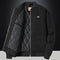 Men's Fashion Casual Warm Corduroy Outwear Men's Thick Cotton Jacket Coat Large Size New Autumn Winter Stand Collar Slim Jacket
