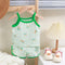 Summer Children Sling Shorts Set Fashion Flower Girls Kids Cotton Thin Breathable Pajamas Cute Cartoon Baby Toddler Home Clothes
