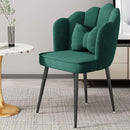 Simple Dining Room Chair Home Light Luxury Stool Backrest Girl Internet Celebrity Bedroom Dressing Table Makeup Chair