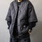 Chinese Collarless Taoist Robe Style Cotton Padded Jackets Men's Autumn Winter Half Sleeved Parkas New Retro Oversized Warm Vest
