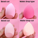 4Pcs Makeup Sponge Powder Puff Dry and Wet Combined Beauty Foundation Tools Cosmetic Ball Powder Puff Bevel Cut Make Up Sponge