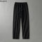 Plus Size 8XL 9XL Pants Men's Solid Cotton Linen Loose Casual Trouser Fashion Drawstring Straight Joggers Vintage Sweatpants Men