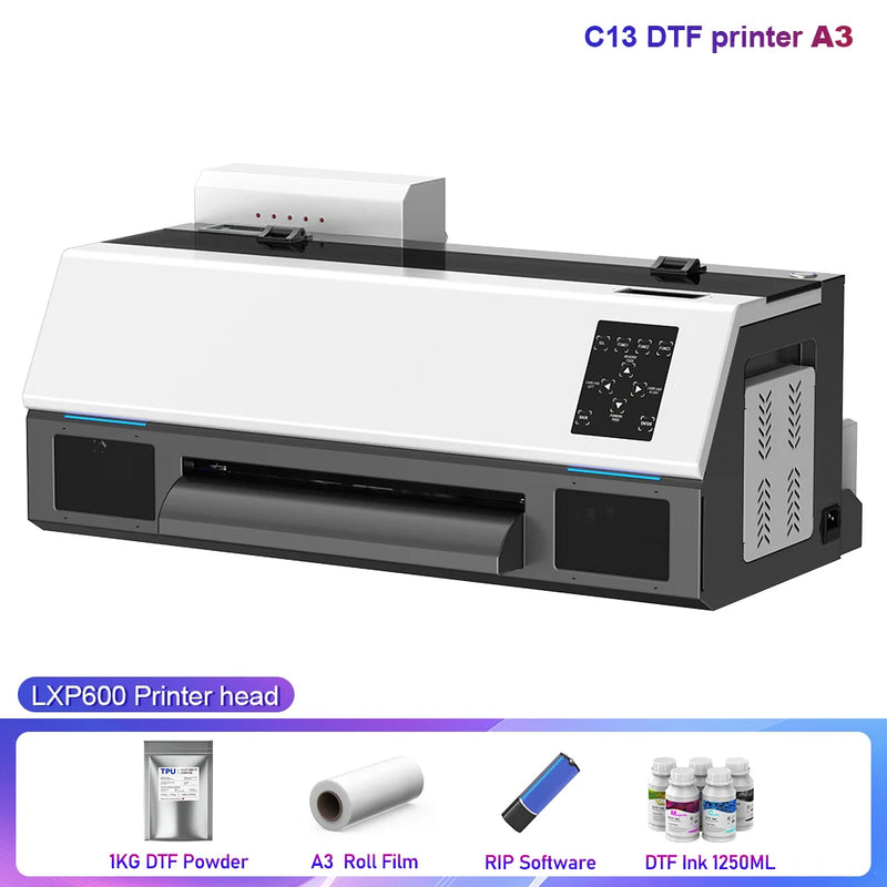 OYfame a3 impresora dtf For Epson xp600 dtf printer Directly To Film heat transfers for clothing  t shirt printing machine