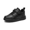Waterproof Eva Outsole Children's White Sneakers Boys Small White Shoes School Campus Shoes Leather Surface Children's