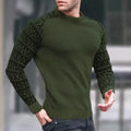 New 2025 Autumn Winter Men Clothing Fashion Mens Thin Sweaters Casual O- Neck Solid Warm Slim Fit Knit Shirt Male Pullover 3XL