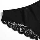 TrowBridge 4PCS Women's Panties Sweet Lace Underwear Sexy Lingerie Soft Silk Satin Female Briefs Hollow Out Mesh Cozy Underpants