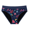 1pcs Girls Children Cotton Menstrual Panties For Teenager Printing Fabric Underwear 4-Layer Medium Flow Absorption Ladies Briefs