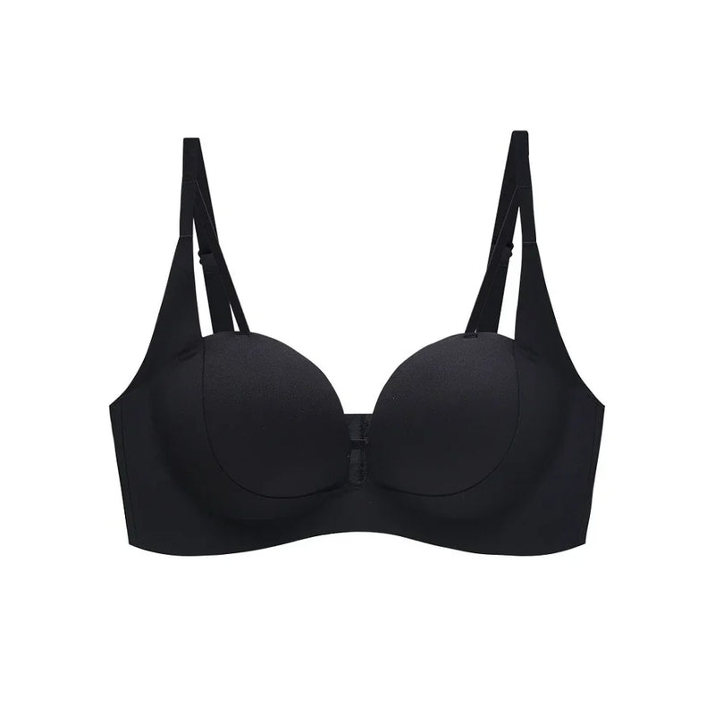 Musebree Women's Push Up Bra Ladies Girls Seamless Bra Sexy Beauty Back Wireless Bra Comfortable Breathable Bralette Women Bra