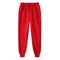 Men's Black Sport Casual Sweatpants 2024 Autumn Winter Warm Fleece Lined Ankle-Banded Trouser With Pocket Plus SIze Baggy Pants