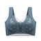 Top High Quality Lace Ladies Underwear Sexy and Comfortable No Steel Rings Fixed Cups Gathered Small Large Size Bra Thin Section