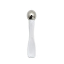 Face Lift Eye Massager Natural Jade Stone Steel Ball Beauty Tools Eye Cream Divided Scoop Massage Roller Silicone Makeup Stick