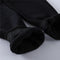Men's Black Sport Casual Sweatpants 2024 Autumn Winter Warm Fleece Lined Ankle-Banded Trouser With Pocket Plus SIze Baggy Pants