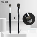 KSHBO 2pcs/set Makeup Beauty Tools Foundation Brush 47 Broom Head Liquid Foundation Shadow Repairing for Women Face Base Brushes