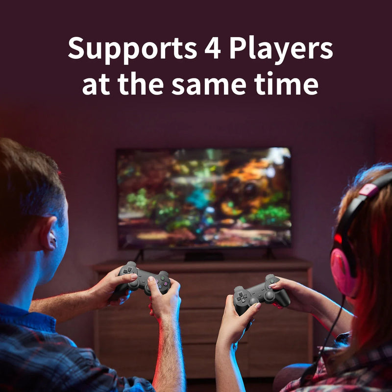 Ampown GD20 Game Console 4K 60fps HDMI Low Latency Output GD10 Ultra GD20 TV Game Stick Portable Retro Console Built-in 70K Game