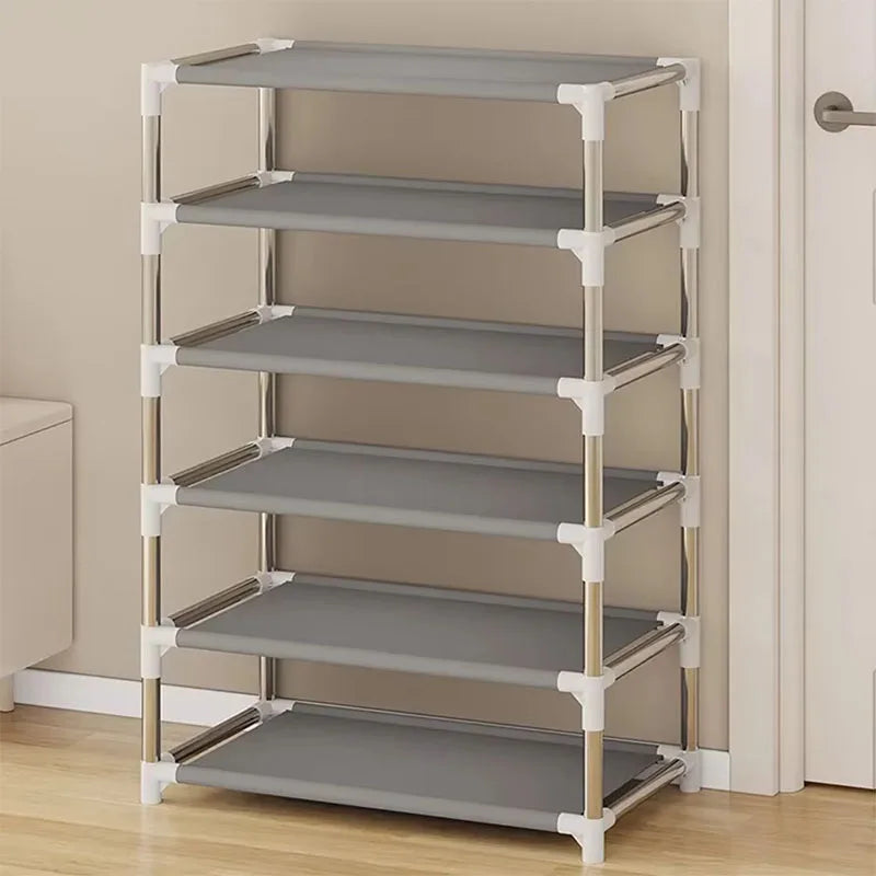 Non-woven dormitory door simple cabinet simple shoe rack multi-layer space saving and economical home dustproof box cabinet