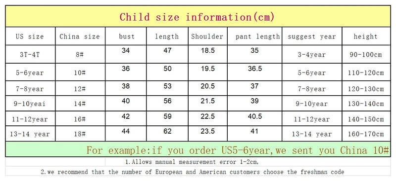 Summer Children's Pajamas Short Sleeve Girls Cartoon Old Boys Boys Home Clothes Set Pajama Sleepwear Robe Clothing Mother Kids