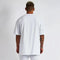 Men's 260gsm Heavyweight Cotton T-Shirt Oversized Drop Shoulder Round Neck Short Sleeve Tee Multi Colors/Sizes