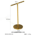 New jewelry display stand Jewelry props black metal window set necklace ring jewelry storage display rack