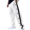 2024Spring and Autumn New Men's Trousers Texture Jacquard Single-Breasted Side Stripe Loose plus Size Casual Pants Sweatpants