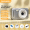 40MP 1080P Camera with Lanyard 8X Zoom Anti Shake 4K HD Auto Focus Support 64GB Card Selfie Digital Video Camera For Beginner
