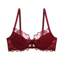 Women Sexy Lace Bra Thin Gathering Steel Ring Lingerie Breathable Underwear Elegant Casual Female Bralette