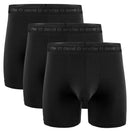 DAVID ARCHY Mens Underwear Modal Pouches Boxer Briefs with Fly Soft Breathable Dual Pouch Mens Boxers Fitness Sweatpants Quick