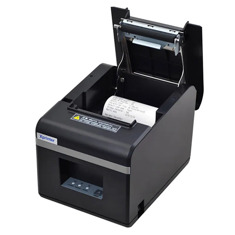 Xprinter 200mm/s Thermal Receipt Printer with Auto Cutter 80mm POS Printer Kitchen Printer with+Ethernet /Bluetooth+USB/WIFI+USB