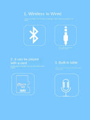 Miku Nakano Sanjiu Cosplay Wireless Bluetooth-compatible Headset 5.0 Over-ear Stereo Anime Headphones with Mic for Mobile Phone