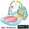 Baby Fitness Stand Music Play Gym Activity Toys Newborn Piano Crawling Blanket Pedal Game Pad Early Education 0-36 Months Gifts