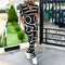 Summer men's fashion trend printed shirt casual suit V-neck short-sleeved trousers comfortable slim high-quality two-piece set