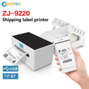 4inch Thermal Shipping Label Printer 9220USB/Bluetooth Compatible with Windows/Mac Barcode Label Printer