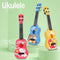 Children Ukulele Musical Toys 4 Strings Small Guitar Montessori Education Instruments Music Toy Musician Learning Gift