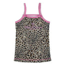 American retro punk aesthetic lace leopard print camisole top sexy slim fit chic hottie crop tops Harajuku Y2K aesthetic Clothes