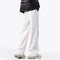 New Korean Fashion Pleated Wide-leg Sweatpants For Men Hip Hop Solid Color Baggy Pants Y2K Streetwear Gray Straight Trousers